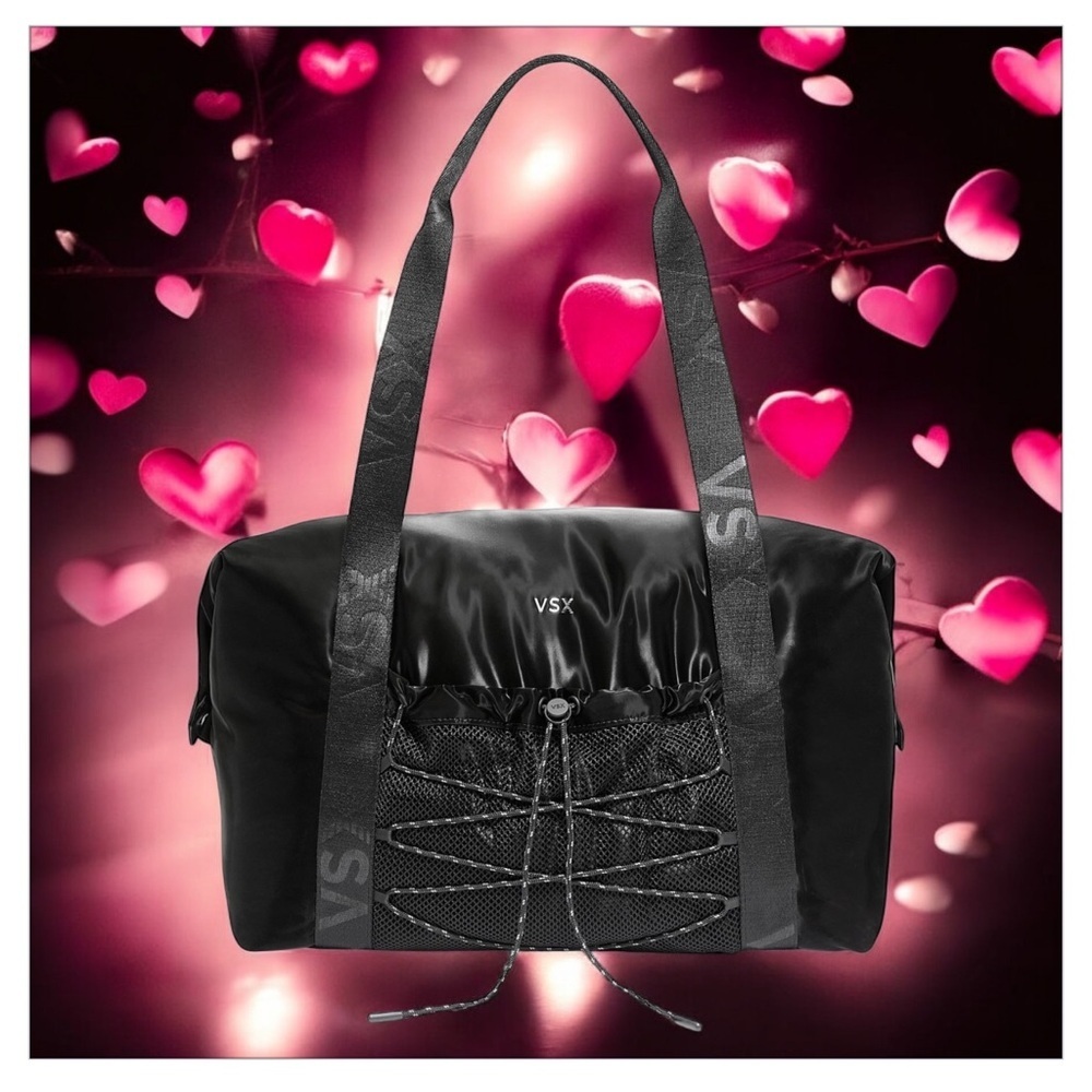 Victoria Secrets VSX Black Travel Sports Duffle Bag Only for Today !​​ - Picture 4 of 5